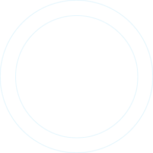 A simple image of two concentric light grey circles on a white background.